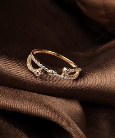 14 Ayar Minimalist Altın Yüzük